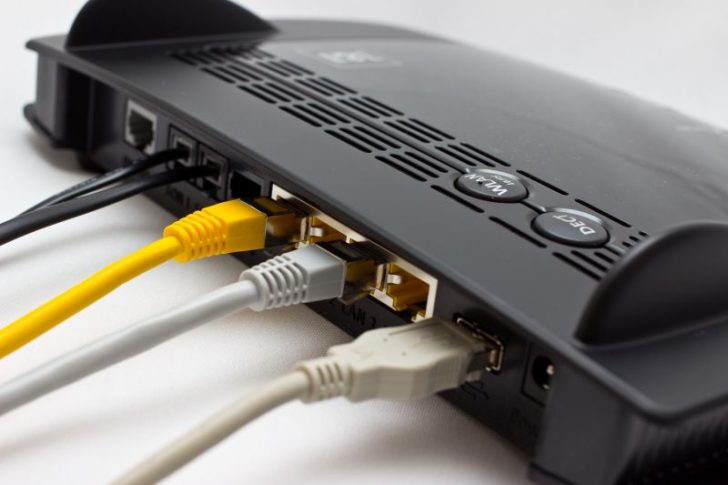 Router-mit-LAN-Ports